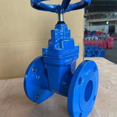 Portão de porte de tamanho personalizado, válvula de porta com flanges, assento resistente para aplicações de mineração