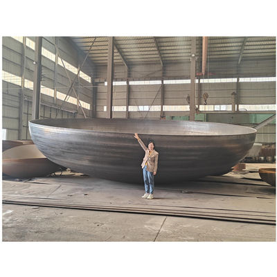 Cabeça de tanque de gás Lpg igual personalizada Cabeça giratória de tambor Cabeça de prato elíptica