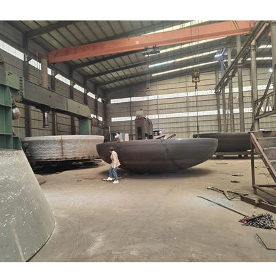 Tanque elíptico torisférico personalizado Eha1100*80mm Sa516 Gr70n cabeça de ponta do prato para durabilidade