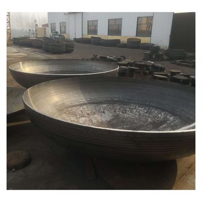 Fornecimento profissional Cabeças elípticas de tanques de aço carbono igual com ligação de solda