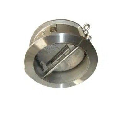 Valva de controlo de dupla placa de aço inoxidável/ferro fundido/aço fundido com estrutura de diafragma