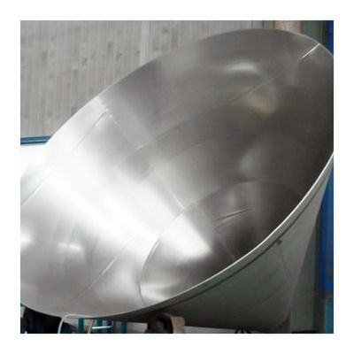 Conexão de soldagem igual 304 cabeça cônica de aço inoxidável cabeça de tanque para tanque