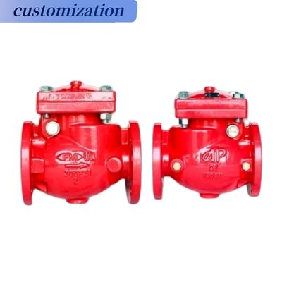 Ferro fundido 150lb 8 quot válvula de controle de balanço temperatura normal adequado para vários meios