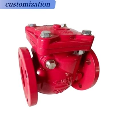 Ferro fundido 150lb 8 quot válvula de controle de balanço temperatura normal adequado para vários meios