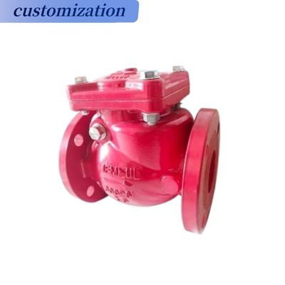 Ferro fundido 150lb 8 quot válvula de controle de balanço temperatura normal adequado para vários meios