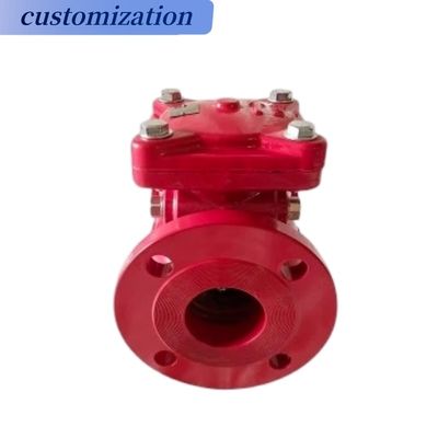 Ferro fundido 150lb 8 quot válvula de controle de balanço temperatura normal adequado para vários meios