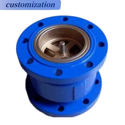 Estrutura do diafragma Hc41x Pn10 Pn16 Sump Pump Double Flange Muffler Silent Check Valve