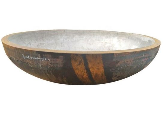 Cabeça de tanque de armazenamento de água de aço inoxidável industrial com tampa de extremidade circular