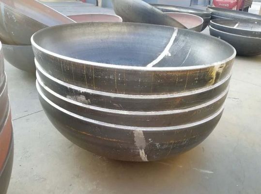 Cabeça de tanque de armazenamento de água de aço inoxidável industrial com tampa de extremidade circular