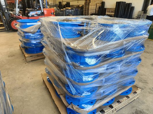 Excelentes válvulas de controle de fluxo axial silencioso vertical Pn16 4 polegadas 10 polegadas para mídia de água
