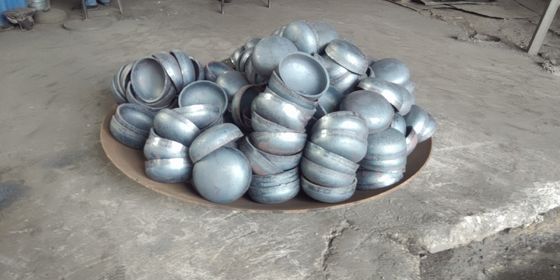 Suporte personalizado OBM Conical Hemisférica Flange Vessel Dispositivo Caps End End Head Casting