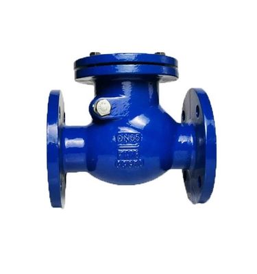 Válvula de verificação de balanço com parafuso BS5163 para temperatura média de qualidade industrial