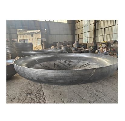 ASME Standard 304 Tubo de aço inoxidável de encaixe de cabeça de ponta esférica torisférica