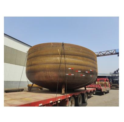 Tanque de pressão do recipiente Disco de fundo da vedação Cap final da cabeça com conexão de soldagem personalizada
