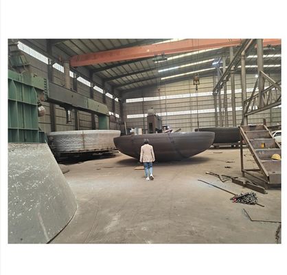 OEM Hemisfério Elípsoidal Polishing Pipe End Dished Sanitary Tank Manhole Cover