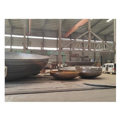 OEM Hemisfério Elípsoidal Polishing Pipe End Dished Sanitary Tank Manhole Cover