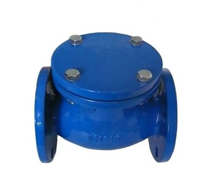 4" 150LB válvula de verificação de tipo de balanço de ferro fundido para meios de água água e OEM disponível