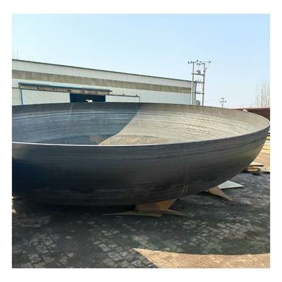 Cabeças elípticas com coroa de tanque plano de fundição igual para aplicações industriais