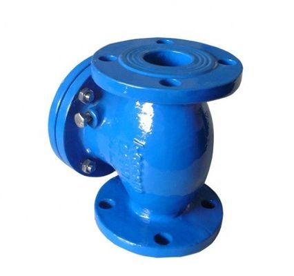 DN200 PN16 válvulas de controlo de balanço de extremidade de flange com filtro de tipo Y de portão personalizável