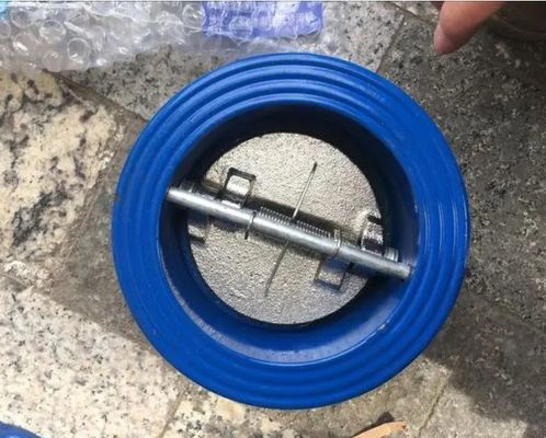 150LB Tipo de Wafer Swing válvula de disco duplo válvula de não retorno de placa dupla para suporte de OBM