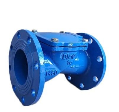 Serviço personalizado 2 polegadas 3 polegadas 4 polegadas de ferro dúctil válvula de verificação de disco de borracha de flange ANSI