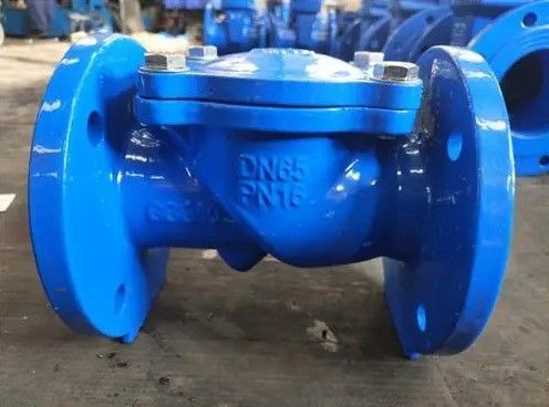 Válvula de controlo unidirecional de flange personalizada para proteção contra retrocesso em sistemas de água
