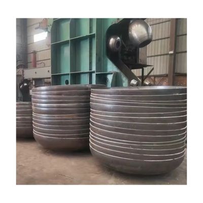 Cabeça elíptica de aço carbono torisférico de 800 mm 900 mm 1000 mm para ligação de fundição