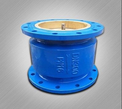 Valva de controlo de tipo silencioso de flanges de ferro fundido para a prevenção eficaz do refluxo