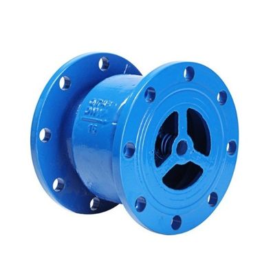 Valva de controlo de tipo silencioso de flanges de ferro fundido para a prevenção eficaz do refluxo