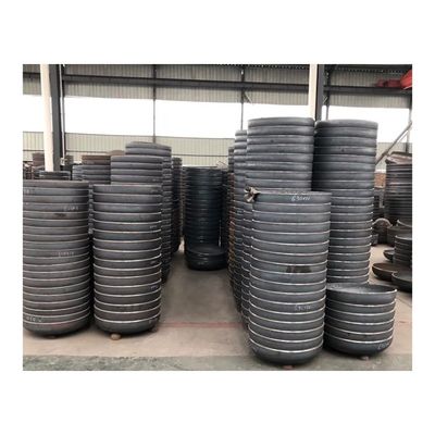 Cabeça de círculo Cabeça de recipiente toricônica de aço carbono para assistência de personalização de OBM