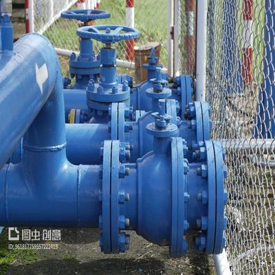 Válvula de controlo de aço inoxidável H44W-16P CF8M resistente à temperatura para ligação a flanges