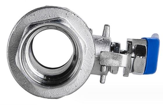 1/4"-4" aço inoxidável Full Port 1000wog válvula de esfera estrutura hidráulica para a segurança