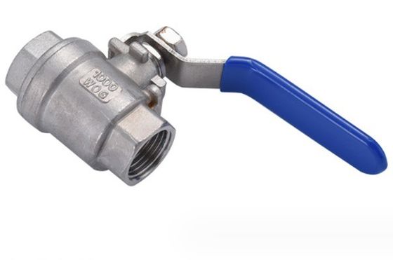 Hidráulica 1 polegada PTFE selo Full Bore forjado válvula de água bola de aço inoxidável