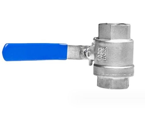 Válvula de esferas NPT/BSP DN15 para aplicações industriais/sanitárias de aço