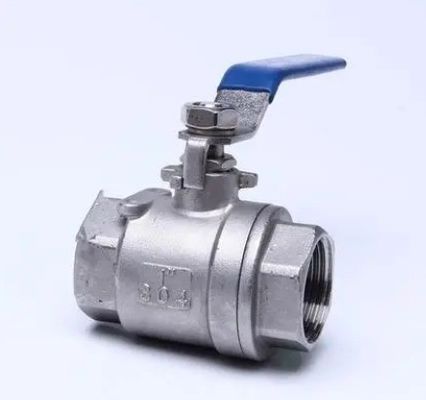 Depende das especificações 2PC válvula de bola de aço inoxidável para obstrução de Mainine