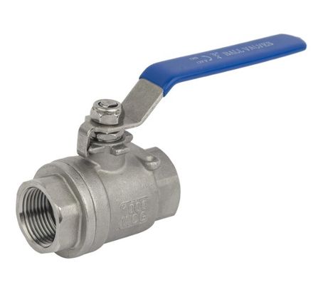 1/2/3PC válvula de esfera de aço inoxidável com instalação de tubos e suporte Serviço pós-venda