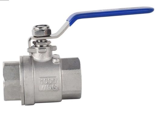 1/2/3PC válvula de esfera de aço inoxidável com instalação de tubos e suporte Serviço pós-venda