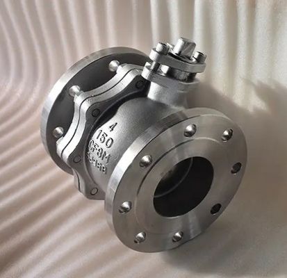 Válvula de esfera de flange 2PC com funções de atuador pneumático/elétrico