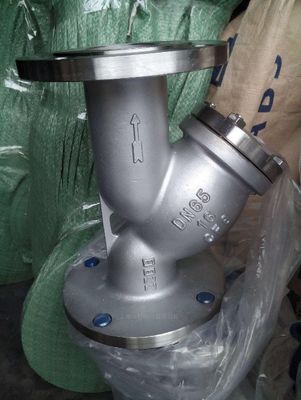 Corpo SS personalizado DIN AWWA Ferro fundido Flanged Y Estirador Tipo Y Estirador de cesta Filtro Estirador de água
