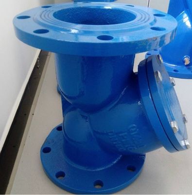 Corpo SS personalizado DIN AWWA Ferro fundido Flanged Y Estirador Tipo Y Estirador de cesta Filtro Estirador de água