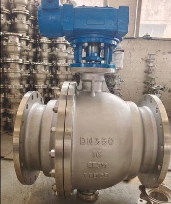 CF8/CF8m/Flutuante de aço carbono tipo 2PC válvula de esferas de flange para água e segurança contra incêndio