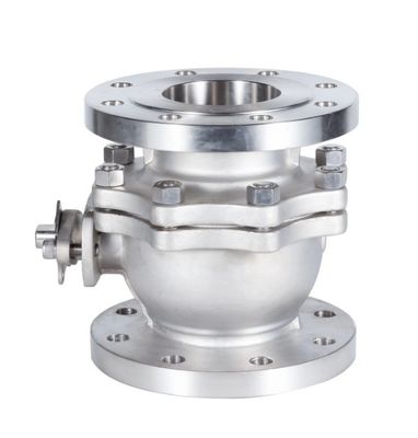 ANSI Classe 150 Valva de bola de flange de fundição de investimento à prova de incêndio Wcb/CF8/CF8m