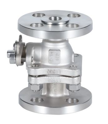ANSI Classe 150 Valva de bola de flange de fundição de investimento à prova de incêndio Wcb/CF8/CF8m