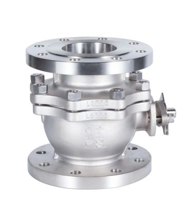 Valva de bola de flange de aço inoxidável 304/316/CF8/CF8m DIN Pn40/Pn16/150lb personalizada