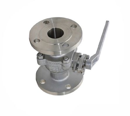 Valva de bola de flange de aço inoxidável 304/316/CF8/CF8m DIN Pn40/Pn16/150lb personalizada