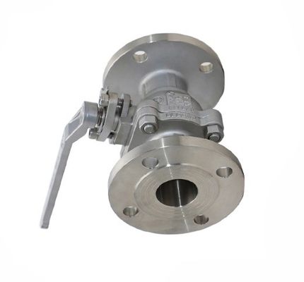 Valva de bola de flange de aço inoxidável 304/316/CF8/CF8m DIN Pn40/Pn16/150lb personalizada