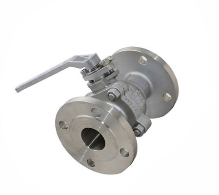 Valva de bola de flange de aço inoxidável 304/316/CF8/CF8m DIN Pn40/Pn16/150lb personalizada