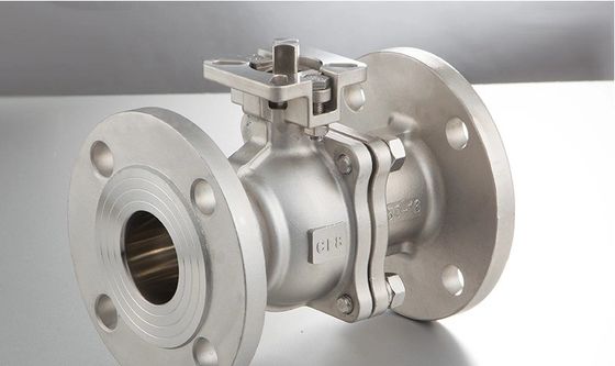 Valva de bola de flange de aço inoxidável 304/316/CF8/CF8m DIN Pn40/Pn16/150lb personalizada