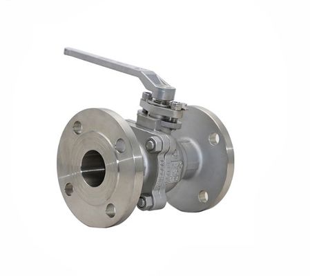 Válvula de esfera de flange de aço inoxidável personalizada DIN/JIS/GB/API para gestão do fluxo de água
