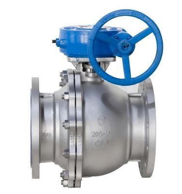 Válvula de esfera de flange de aço inoxidável personalizada DIN/JIS/GB/API para gestão do fluxo de água